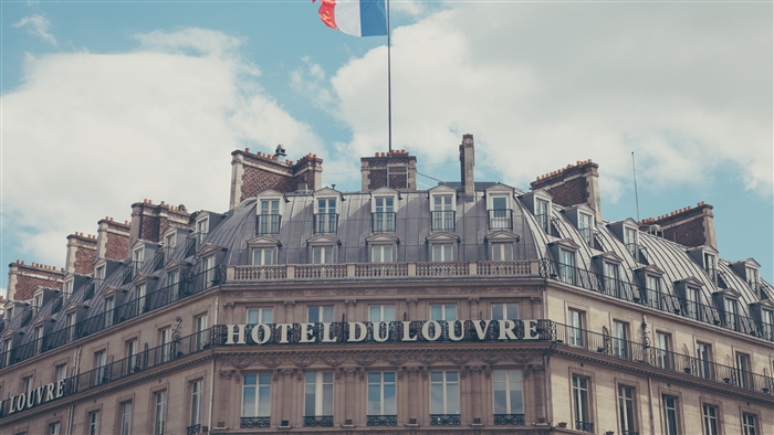 Hotel du Louvre in Paris, France 4K