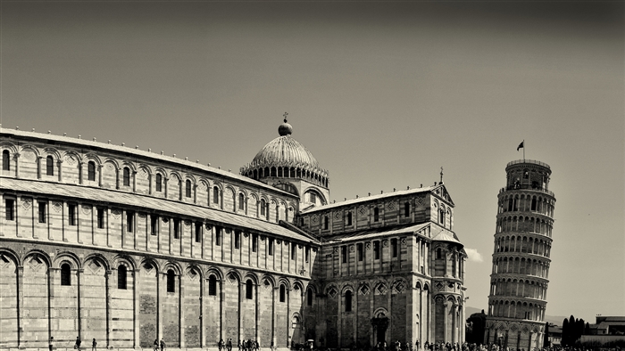 Leaning Tower of Pisa, Italy 4K