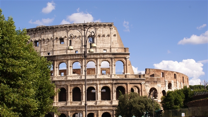 Colosseum in Rome, Italy 4K