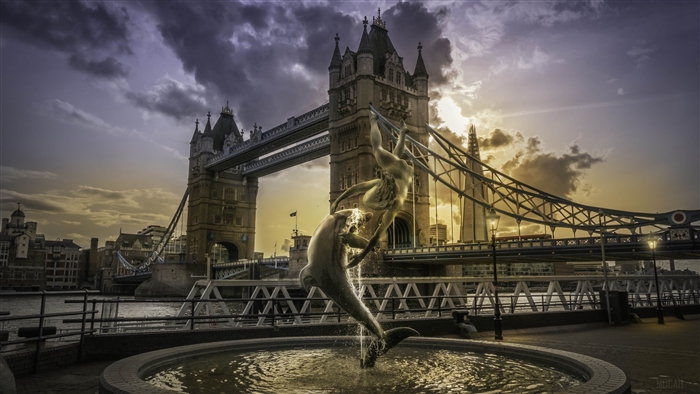 Tower Bridge London England 4K