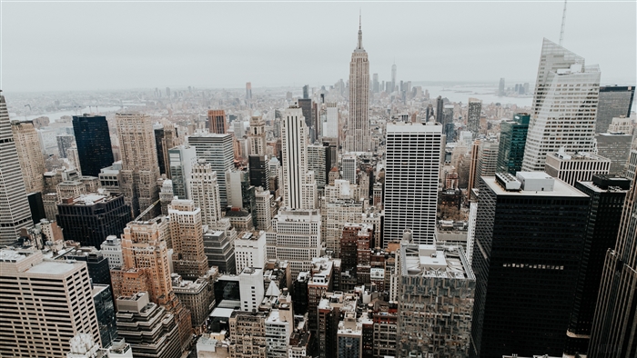 New York City Skyline with Empire State Building
