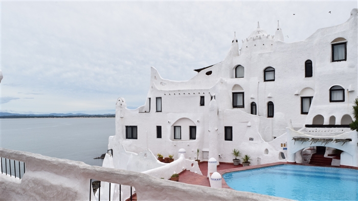 Casapueblo hotel in Punta Ballena, Uruguay