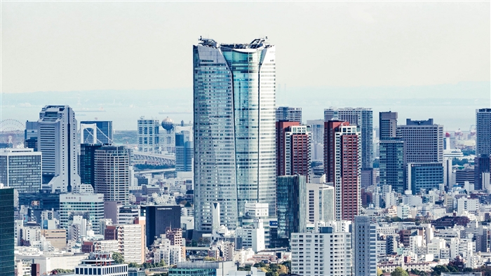 Tokyo skyscrapers and cityscape 4K