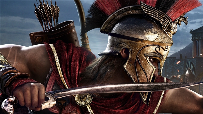 Assassin's Creed Odyssey Spartan Warrior 4K