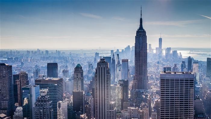 New York City Skyline 4K