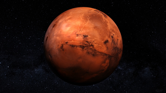 Mars Planet in Stunning 4K Detail