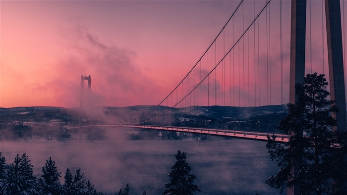Hoga Kusten Bridge 4K