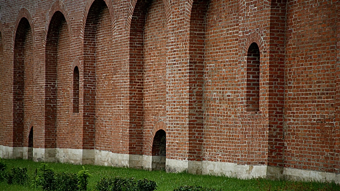 Smolensk fortress wall 4K