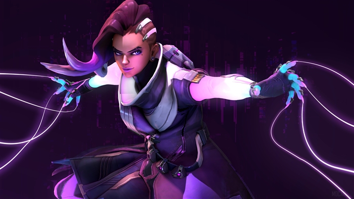 Sombra from Overwatch 4K
