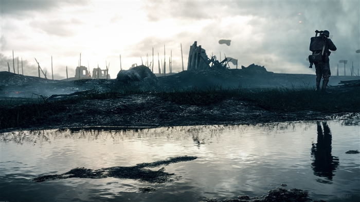 Soldier in Battlefield 1 4K