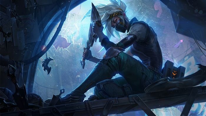 Akali from League of Legends 4K