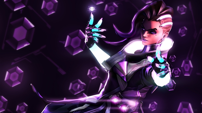Sombra from Overwatch 4K
