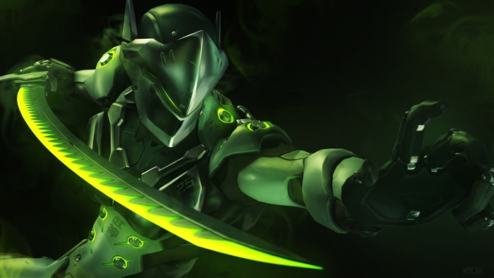 Genji from Overwatch 4K