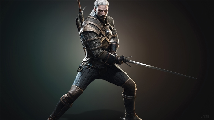 Geralt of Rivia from The Witcher 3 Wild Hunt 4K