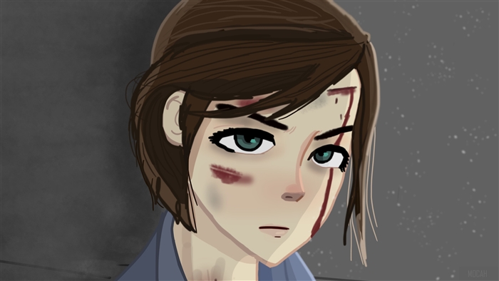 Ellie from The Last of Us 2 Fan Art 4K