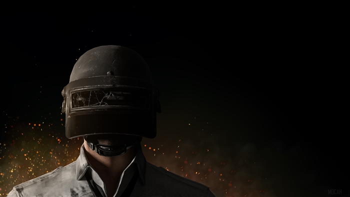 PUBG Level 3 Helmet Player 4K