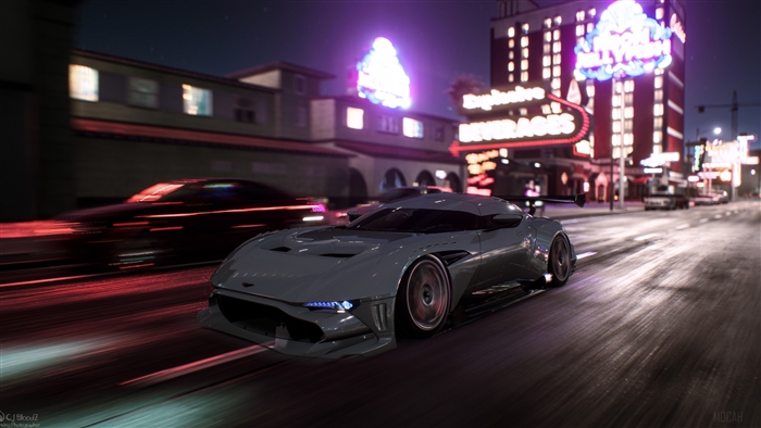 Aston Martin Vulcan Need For Speed Payback 4K