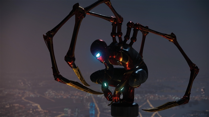 Iron Spider Suit from Spider-Man PS4 4K