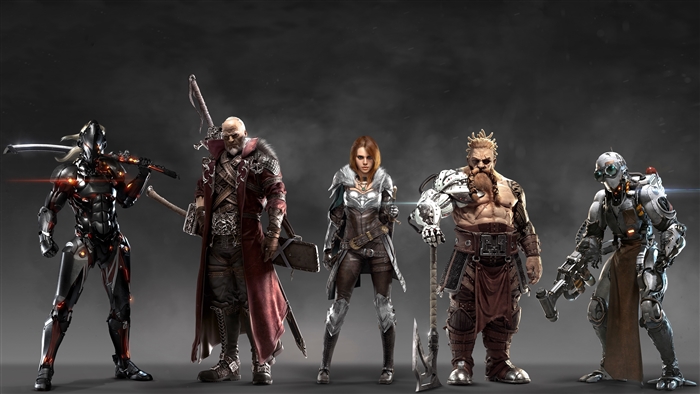 Invictus Game characters 4K