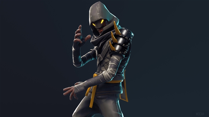 Cloaked Star Ninja from Fortnite Battle Royale 4K