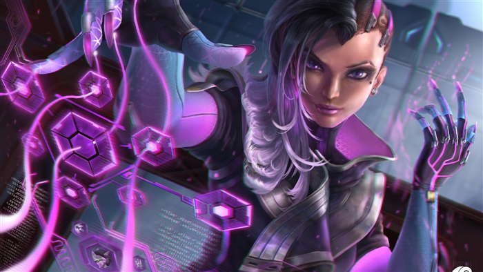 Sombra from Overwatch 4K