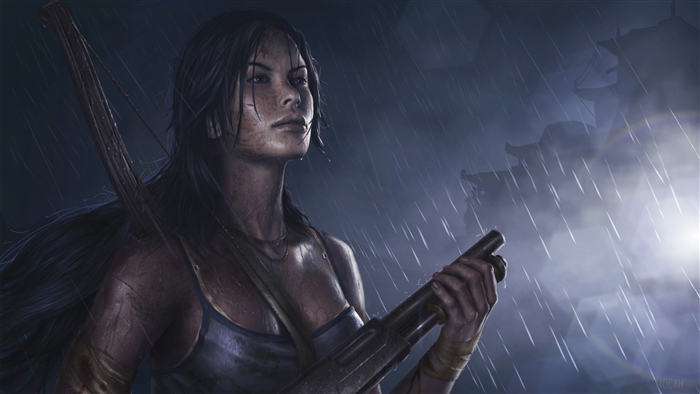 Lara Croft from Tomb Raider Reborn Art 4K