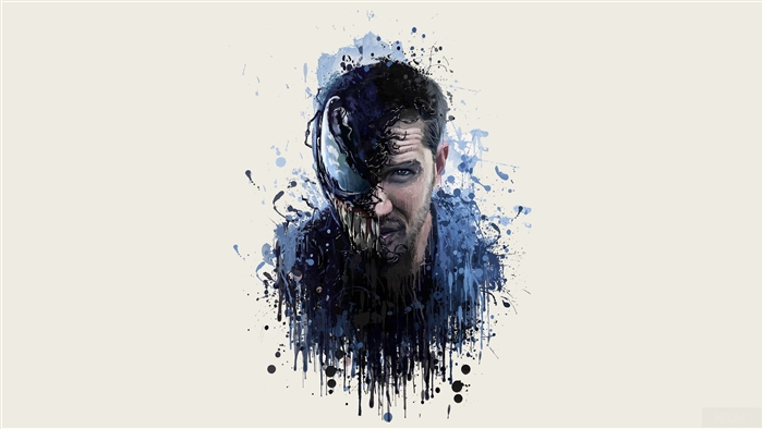 Eddie Brock as Venom from Venom Movie 4K