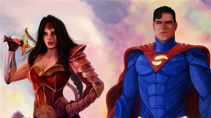 Superman and Wonder Woman 4K