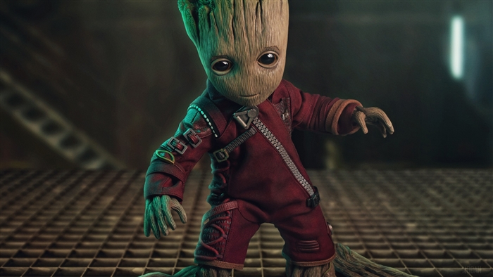Baby Groot from Guardians of the Galaxy 4K