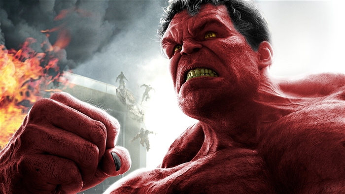 Red Hulk from Marvel 4K