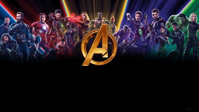Avengers from Avengers Infinity War 4K