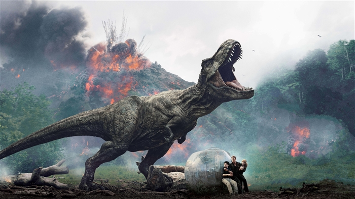 Jurassic World Fallen Kingdom 4K Poster