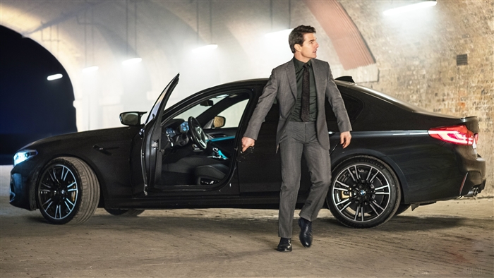 Tom Cruise in BMW M5 from Mission Impossible Fallout 4K