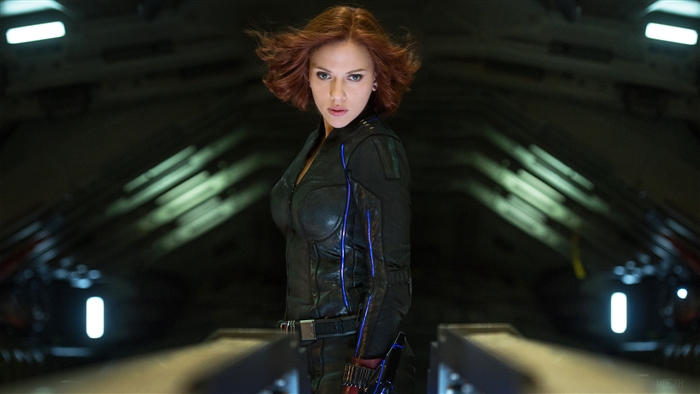 Black Widow from Avengers 4K