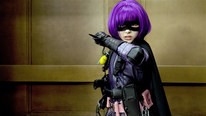 Hit-Girl from Kick-Ass in 4K