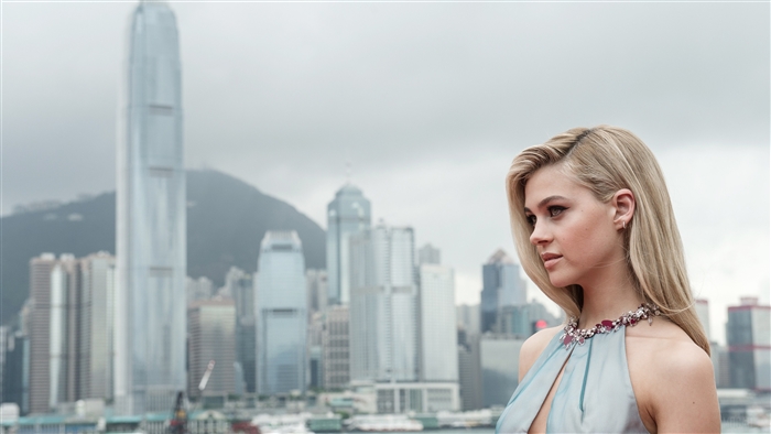 Nicola Peltz in Hong Kong 4K