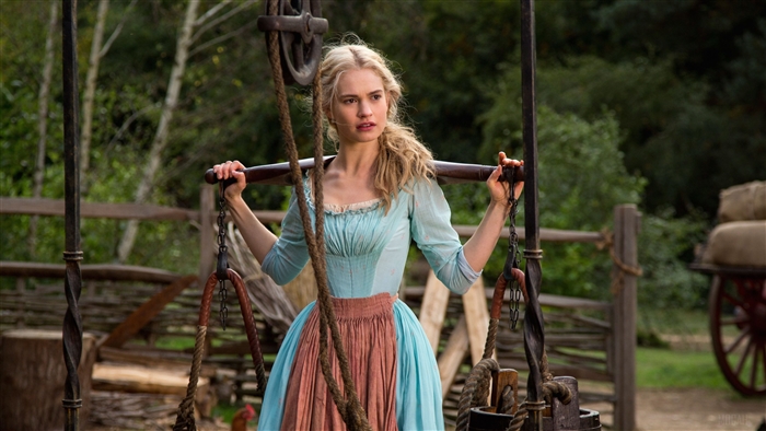 Lily James As Cinderella