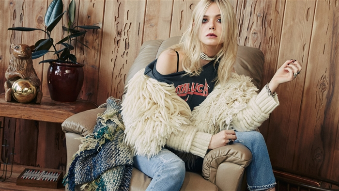 Elle Fanning 4K