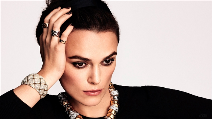 Keira Knightley wearing Chanel jewelry