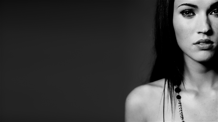 Megan Fox Monochrome