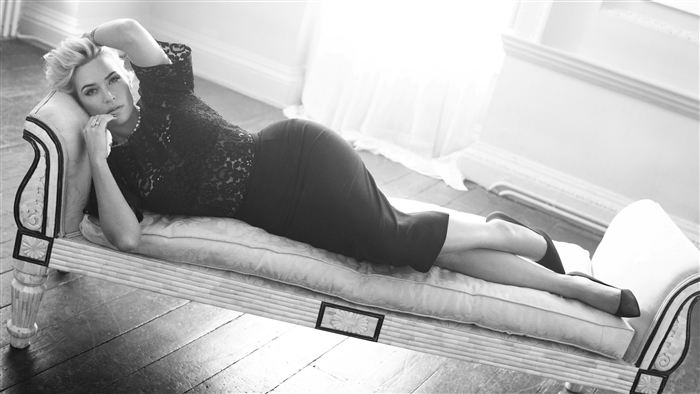 Kate Winslet in Monochrome 4K