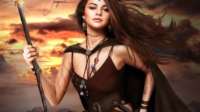 Selena Gomez Warrior