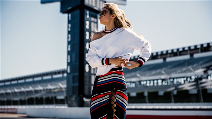Gigi Hadid for Tommy Hilfiger 4K
