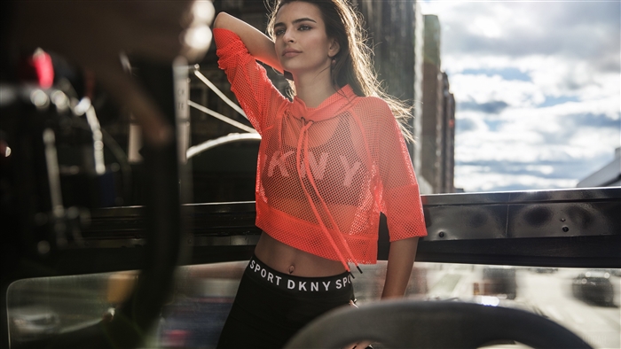 Emily Ratajkowski in DKNY Sport 2019 4K