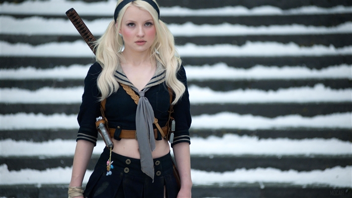 Emily Browning as Baby Doll from Sucker Punch 4K