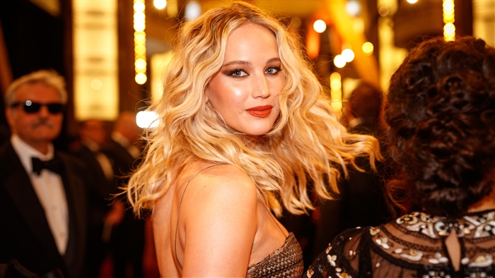 Jennifer Lawrence At Oscars