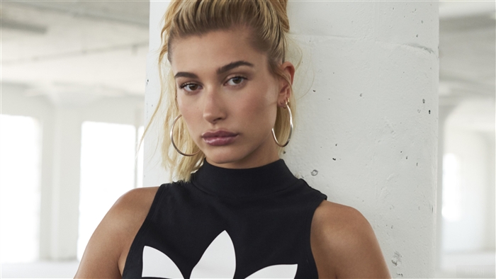 Hailey Baldwin for Adidas 4K