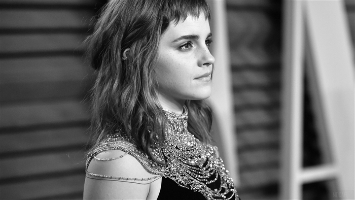 Emma Watson Black And White