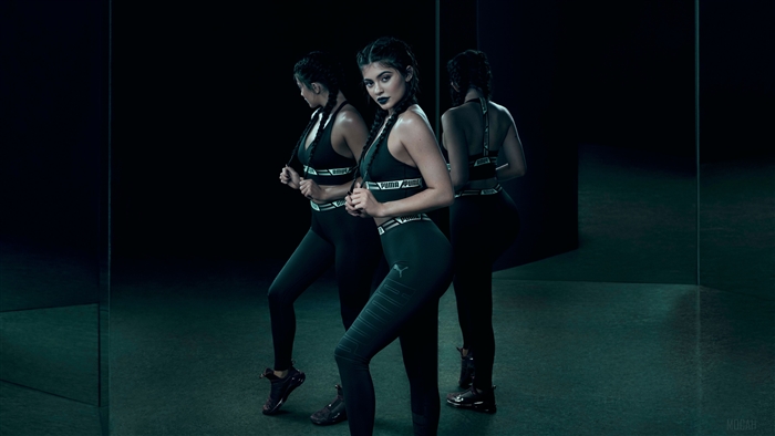 Kylie Jenner in Puma 4K