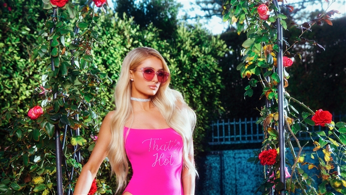 Paris Hilton in Vogue UK 4K